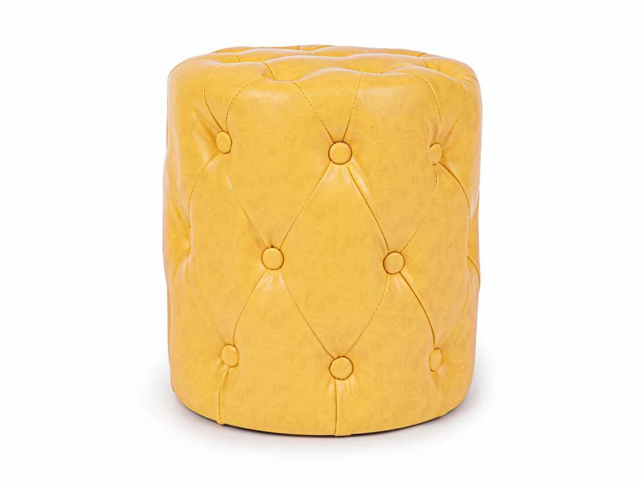 Pouf linea batilda colore ocra