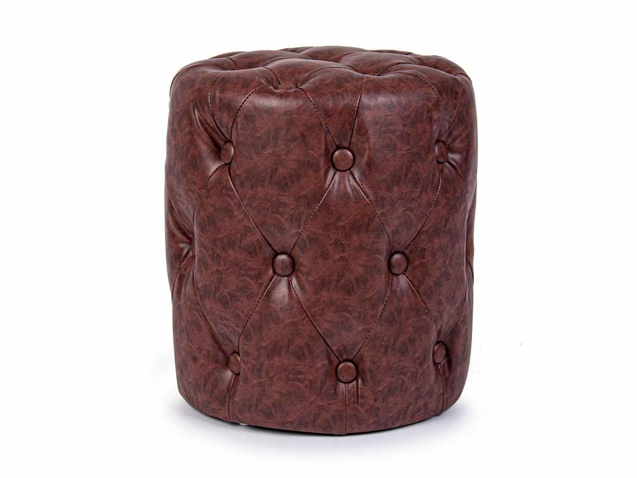 Pouf linea batilda colore coffee