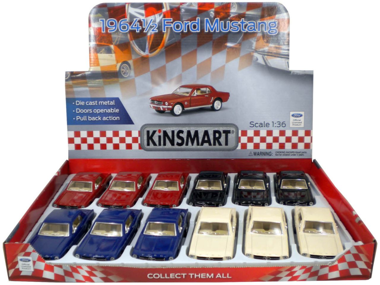 1964 1/2 ford mustang die cast