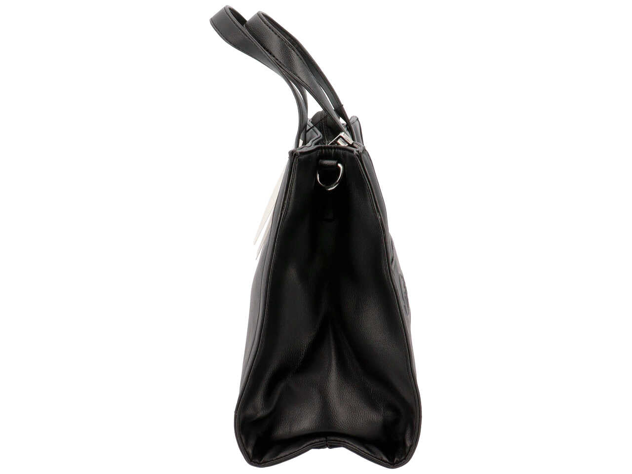 Borsa a mano piu' tracolla colore rosa nero