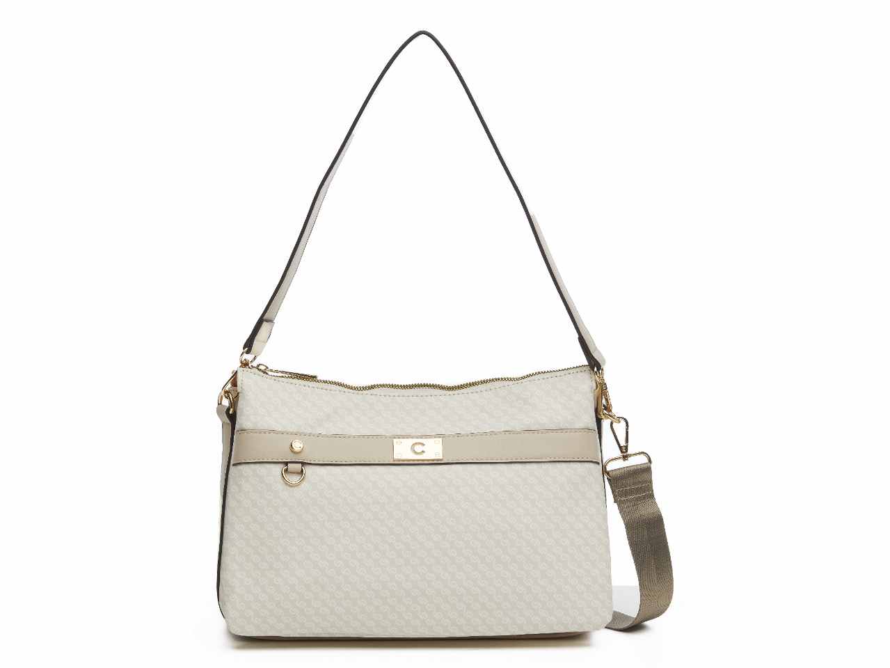 Borsa da donna angie collection tracolla a spalla colore beige chiaro composizione: 100% pelle sintetica