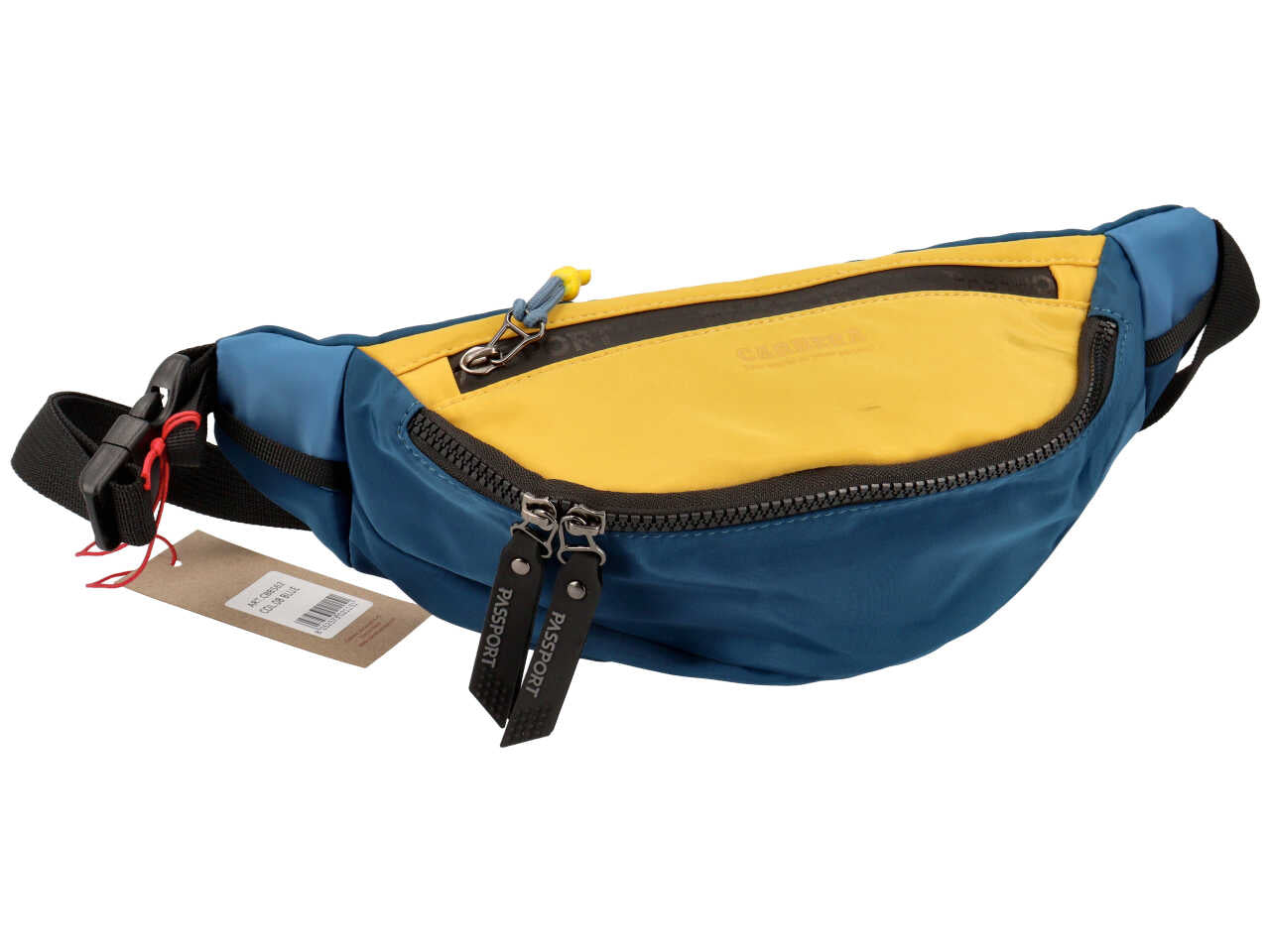 Borsa da uomo passport marsupio colore blue composizione: 100% nylon