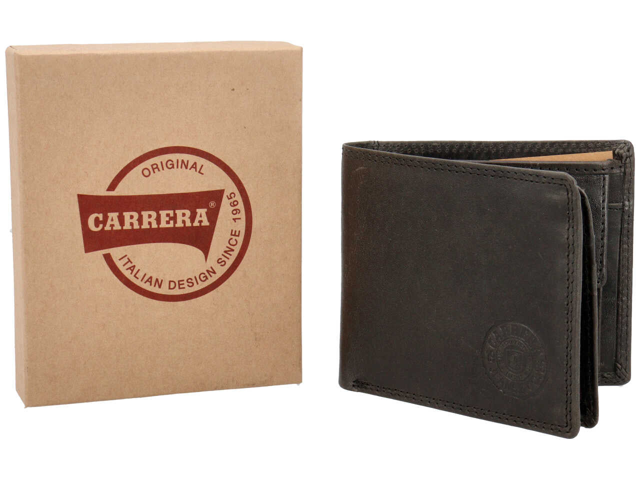 Portafoglio da uomo parker collection colore nero composizione: 100% pelle