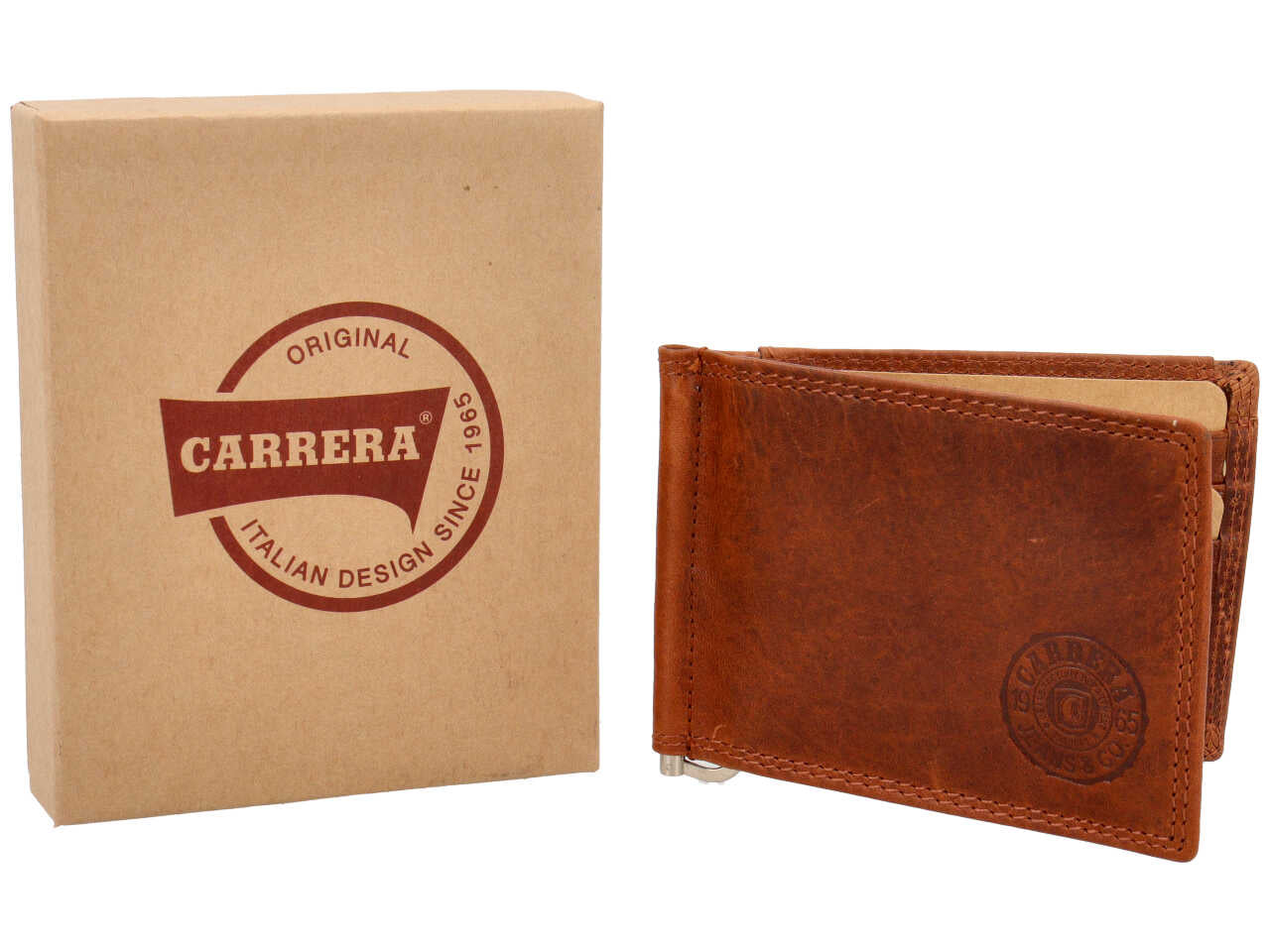 Portafoglio da uomo parker collection colore marrone composizione: 100% pelle