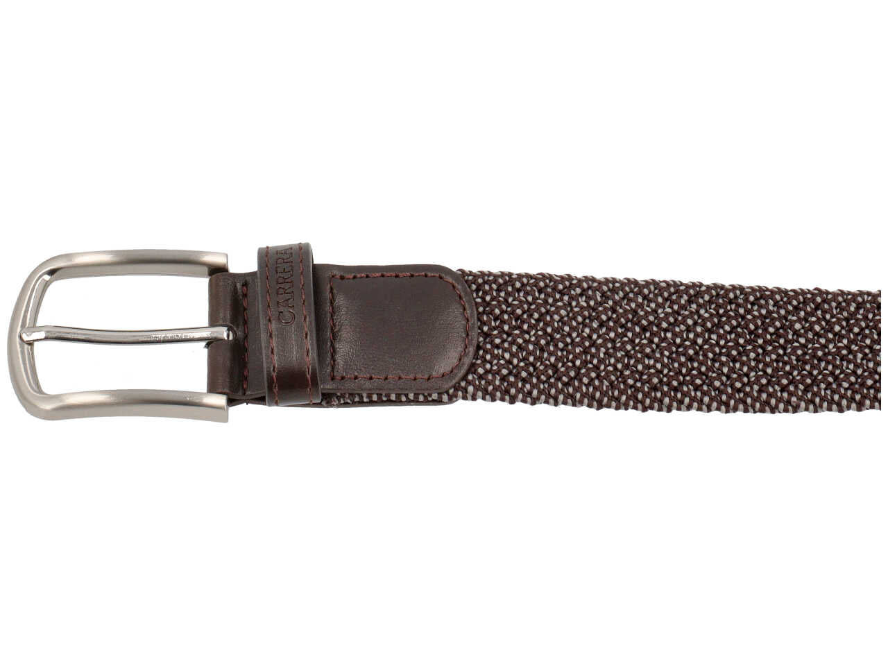 Cintura da uomo colore marrone composizione: 80% elastic 20%pelle sintetica