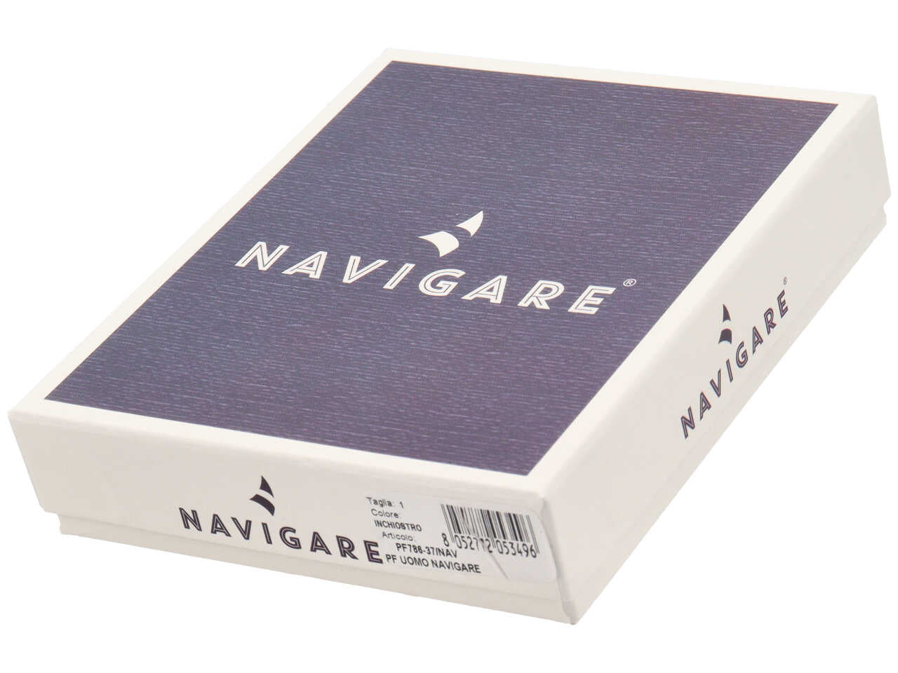 Portafoglio navigare da uomo a molla con zip moneta in vera pelle oil stampato misura 10,5x8,4cm colore inchiostro