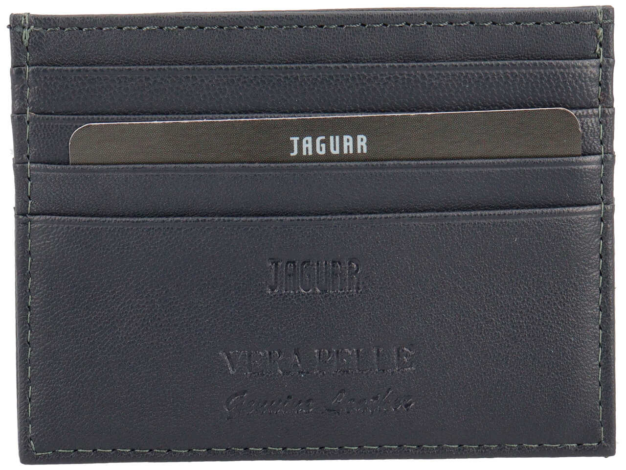Portafoglio jaguar blu notte