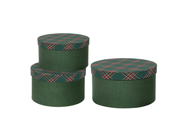 Scatola tartan 2 pezzi verde 4240mg 73