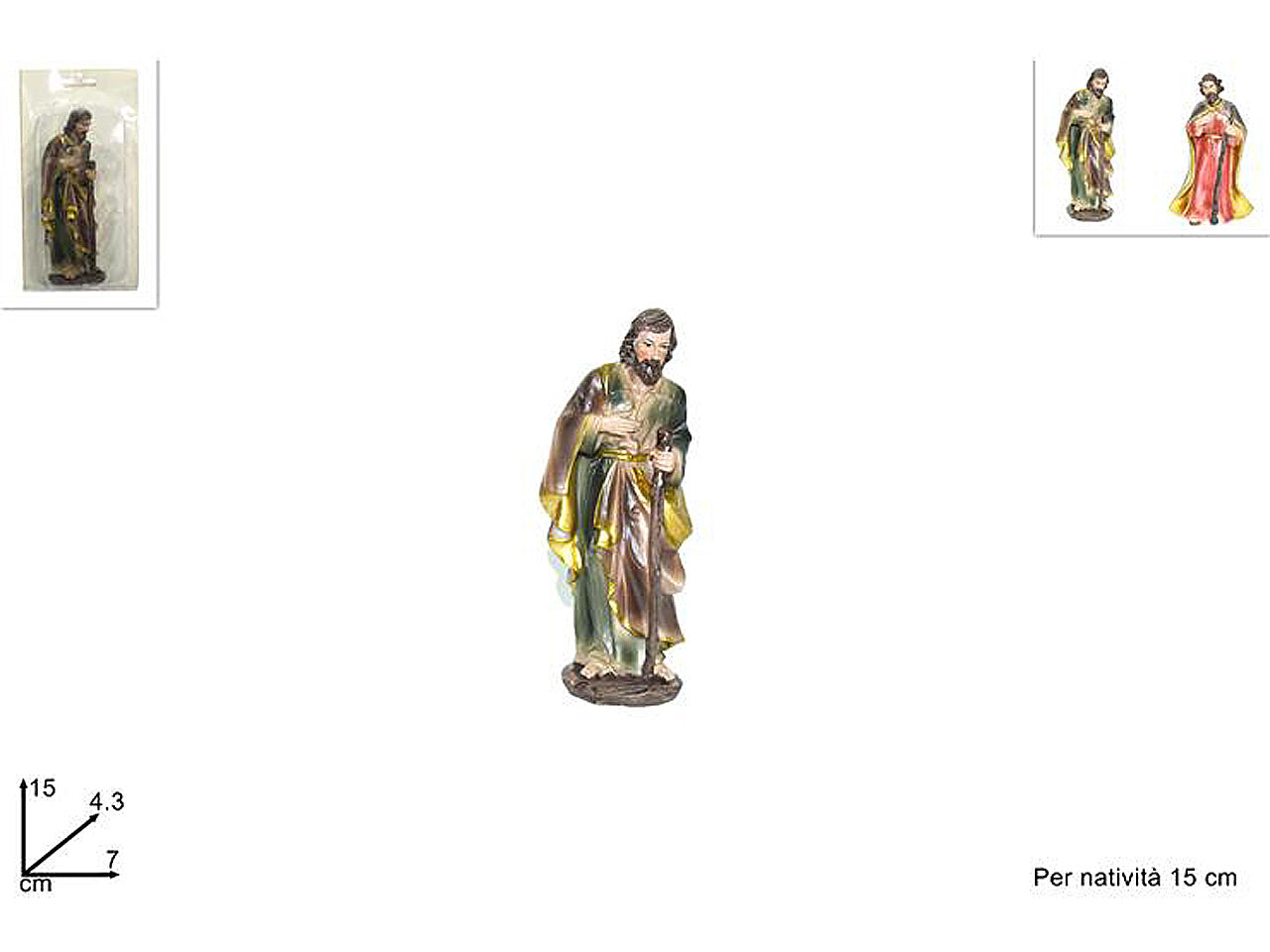 Figura 15cm san giuseppe ca013059