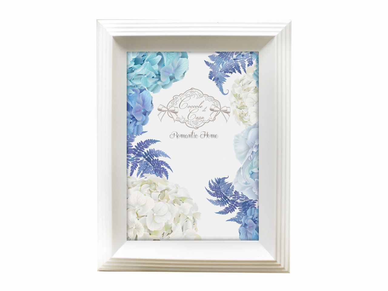 Portafoto in plastica, colore bianco , misure interne 10x15 cm, misure articolo: 14.5x19.5x2cm