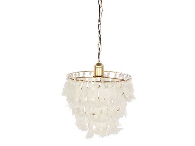 Lampadario nappe d.35x48/115cm 130736