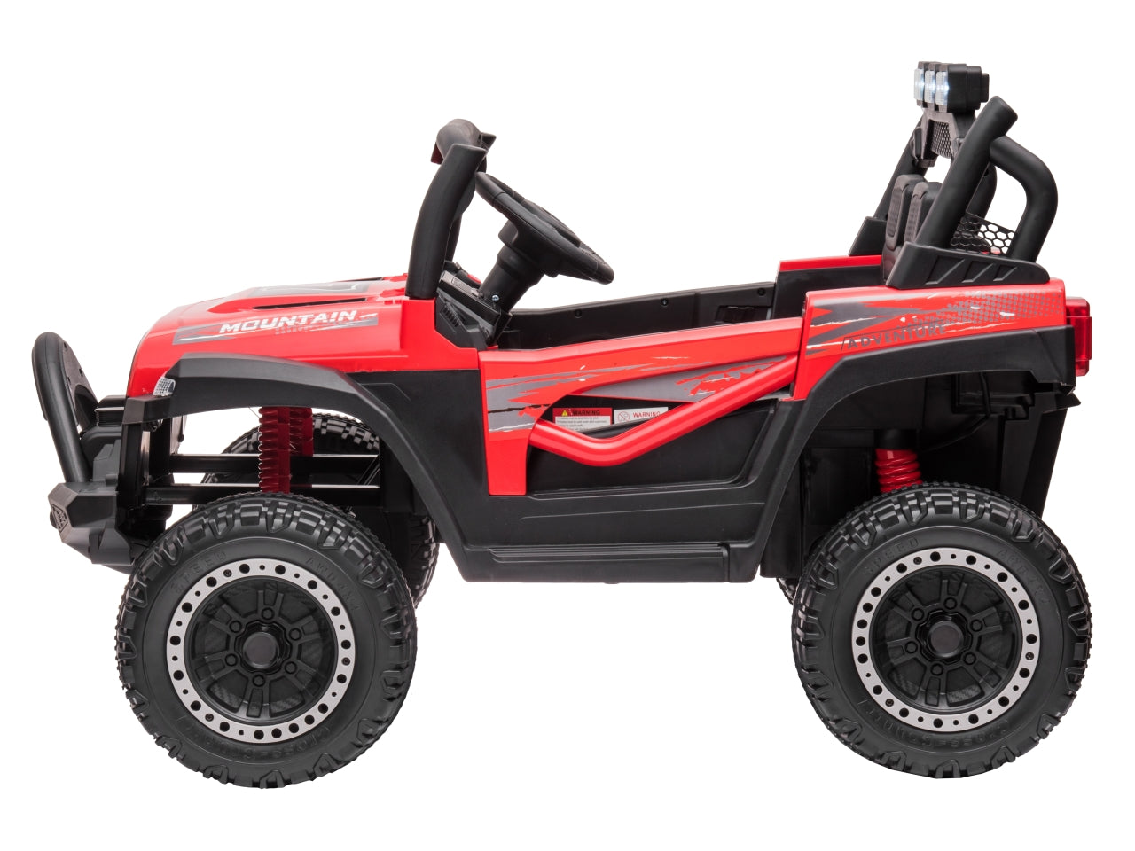 Auto offroad mountain rossa