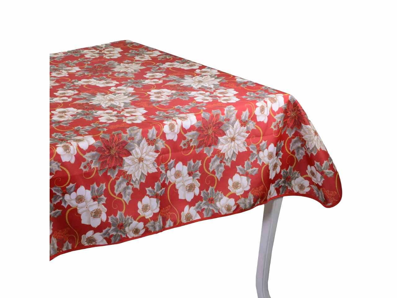 Tovaglia poliestere sival rosso cm140x24