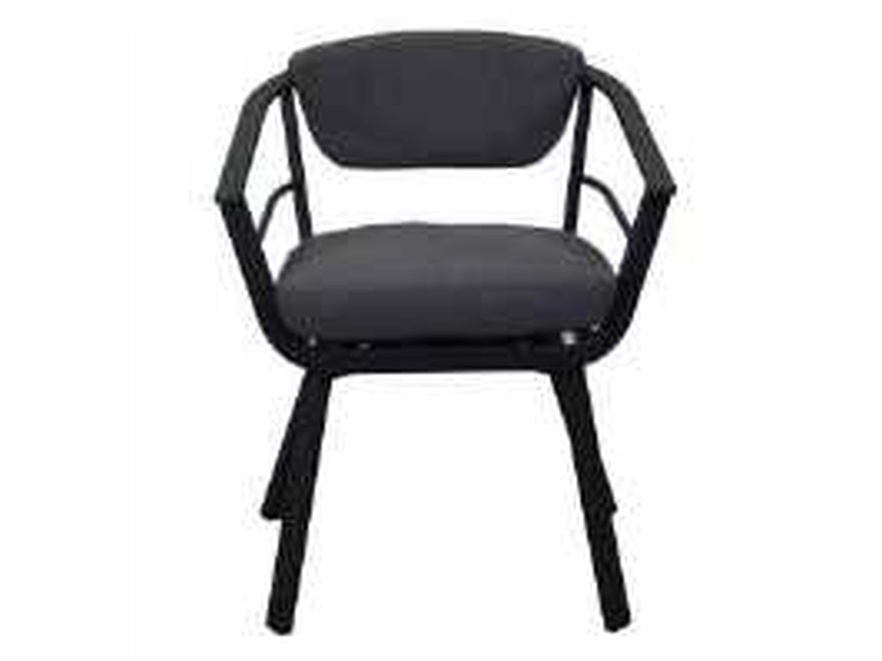 Poltrona alluminio riverside antracite 62x61h49/64/79cm