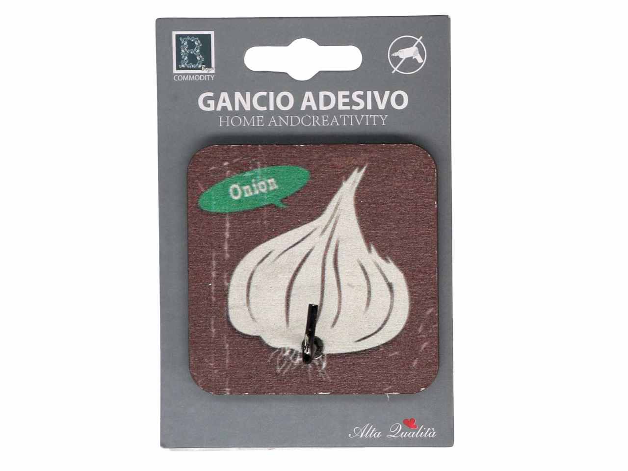 Appendino verdura in legno 1 posto assortiti cm6,4x1x6,4
