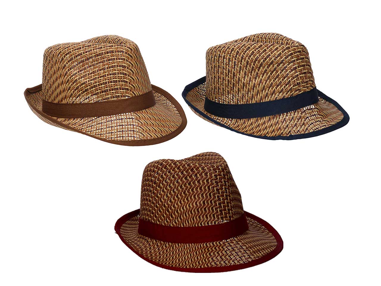 Cappello per uomo d.57x58cm in 2 colori assortiti