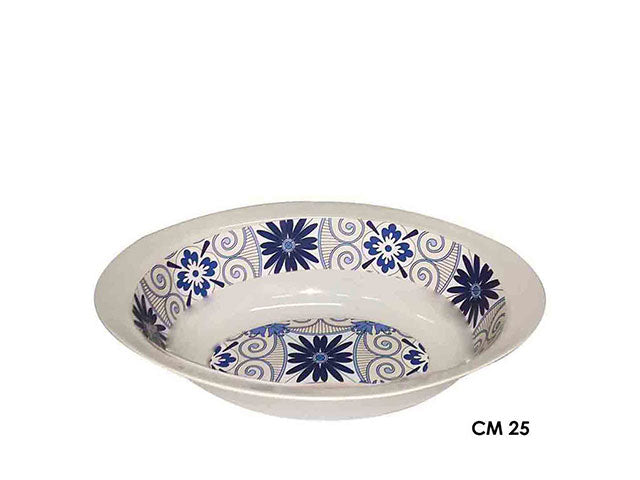 L.vietri insalatiera 25cm ovale me-1645-0530