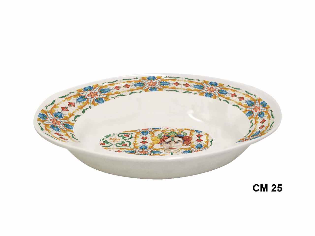 L.caltagirone ciotola 25cm me-1645-2120