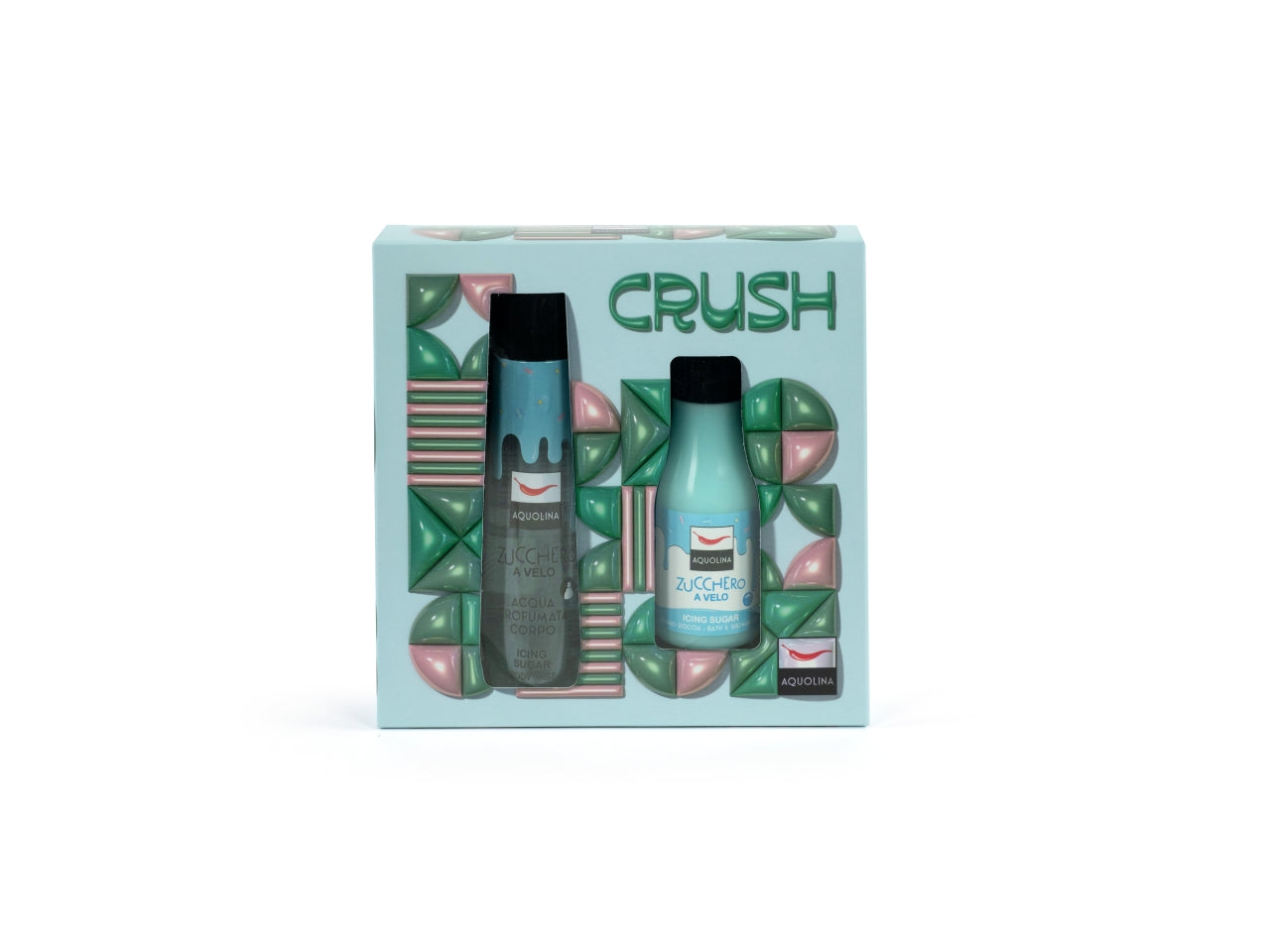 Crush - zucchero a velo acqua profumata corpo 150 ml + bagno doccia 125 ml