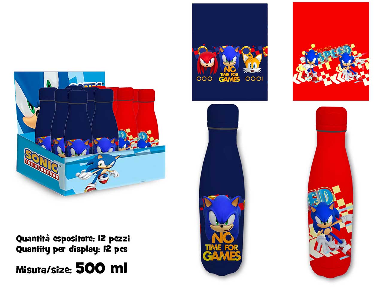 Borraccia termica 500ml di sonic