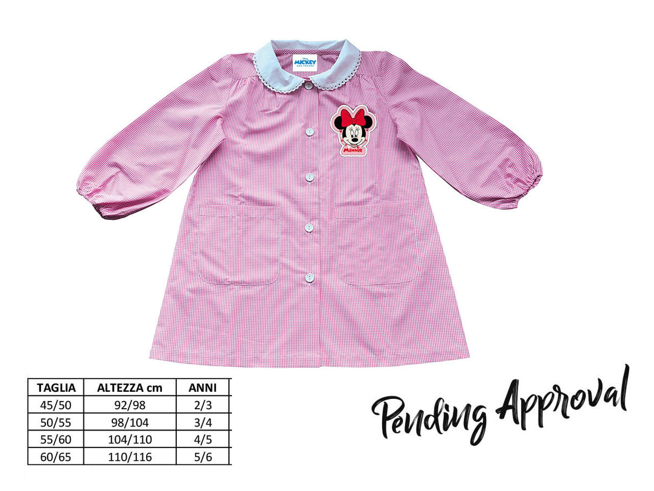 Grembiule asilo girl minnie