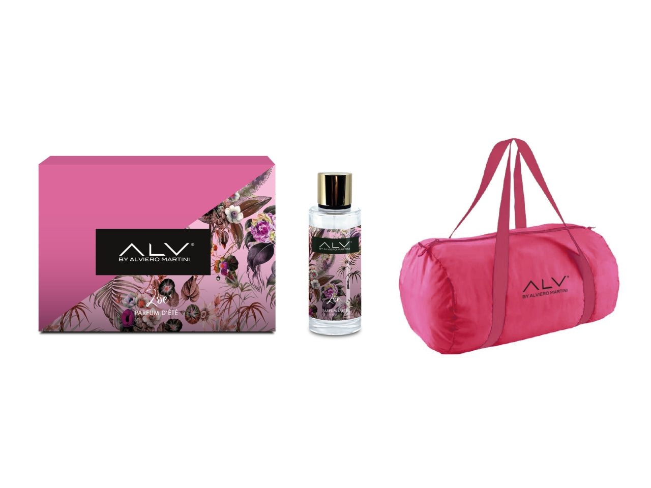 Alviero martini parfum d'ete' zoe 200ml nudo + borsone