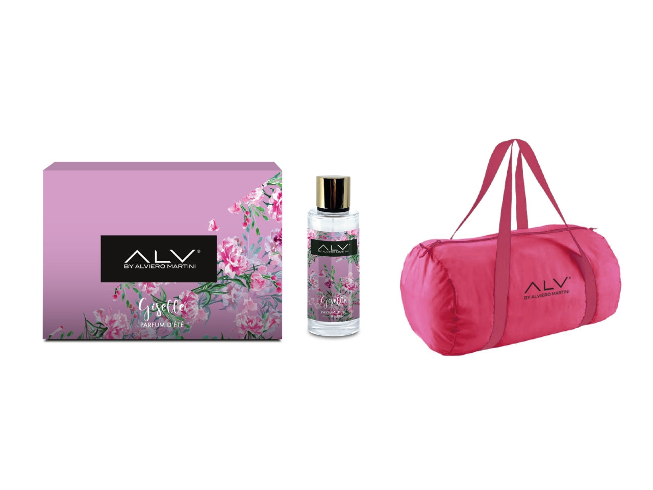 Alviero martini parfum d'ete' giselle 200ml nudo + borsone