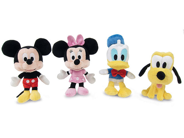 Mickey e amici peluche ass.17cm