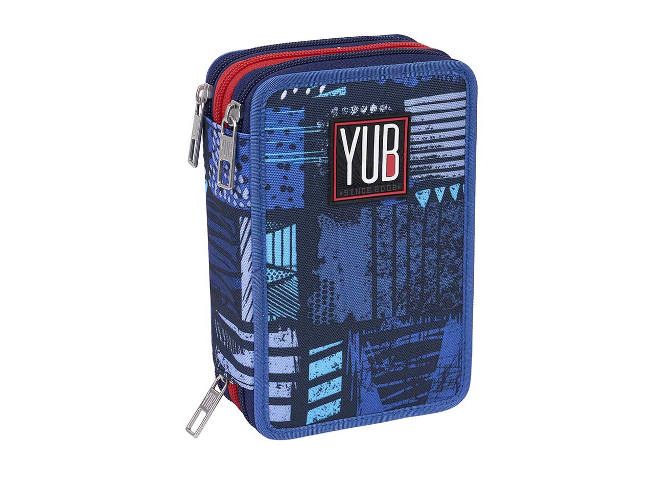 Yub colorful graffiti astuccio 3 zip