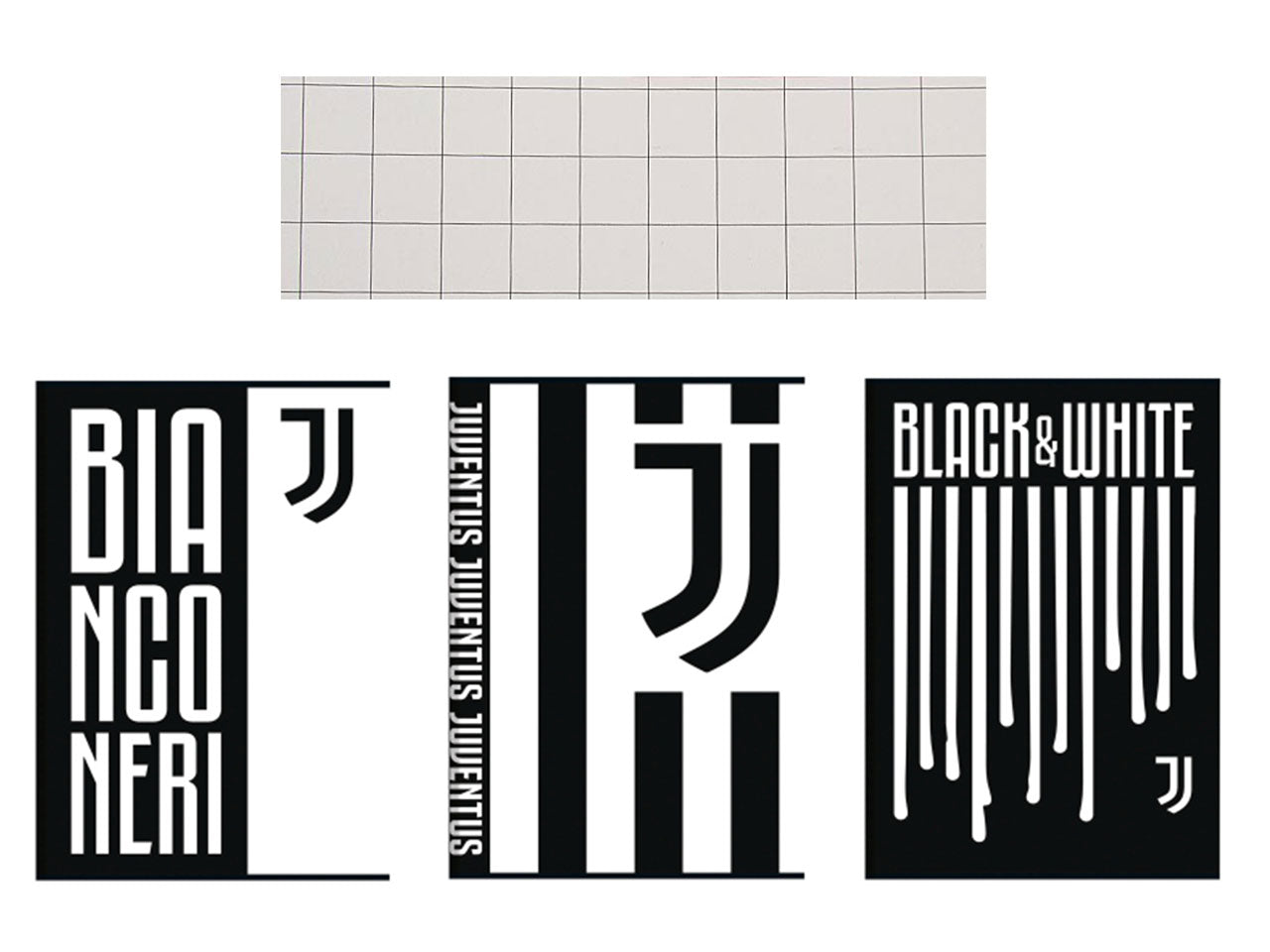 Quaderno Juventus formato a4 maxi rigatura 10mm 80gr 80 pagine - assortiti