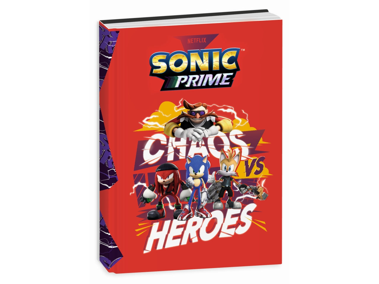 Diario scuola Sonic 10 mesi assortiti, 14,5x20,6 cm - Seven