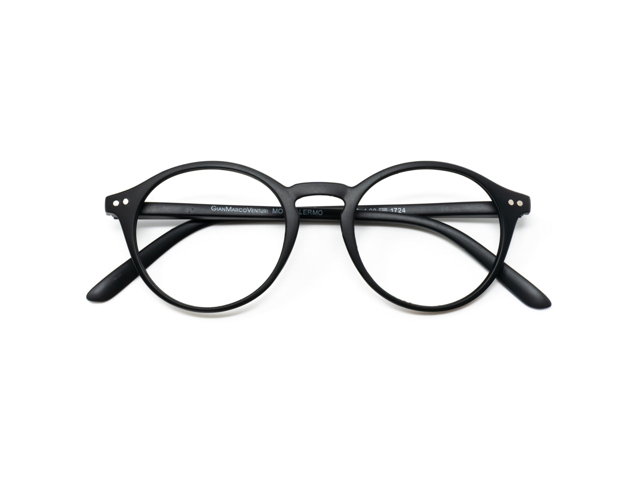 Gmv occhiali palermo nero +2,50