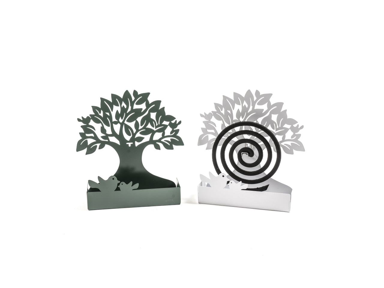 Portazampirone albero in metallo assortito 18x18x5cm - Mercury