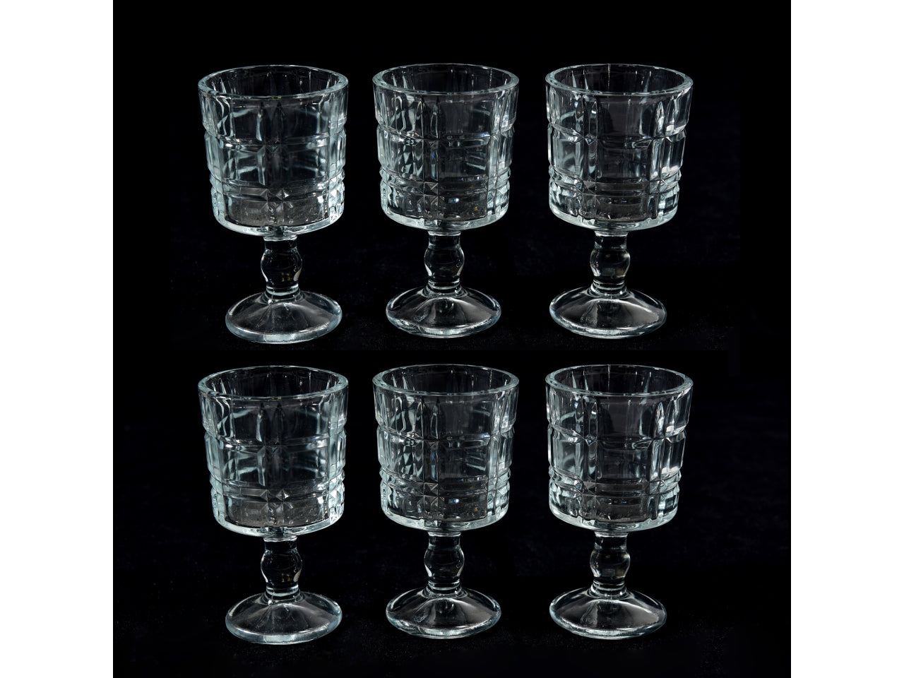 Calici liquore in vetro 60ml trasparente classico 9x5 cm - M Home