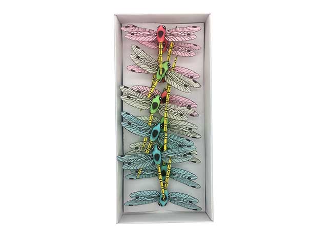 Libellula pastello 10cm 12 pezzi e0172.11b