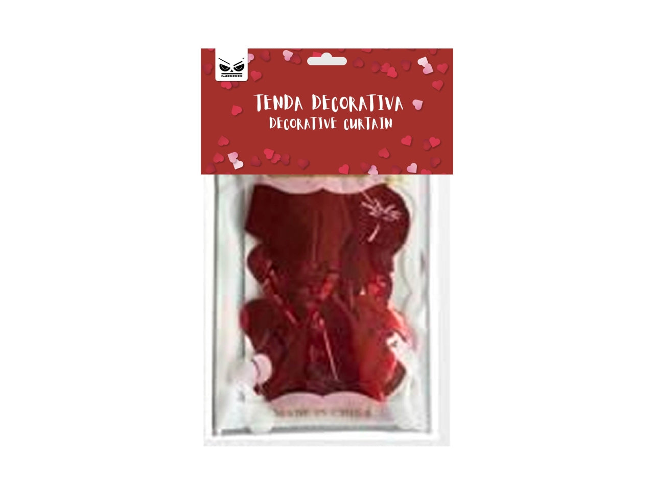 Tenda decorativa cuori