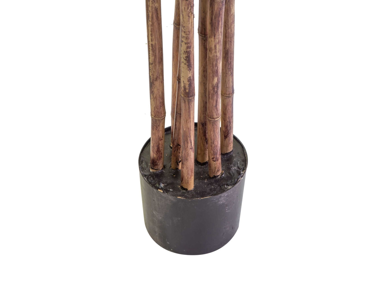 Pianta Dracaena artificiale da interno con vaso fondo cemento 198 cm - Vacchetti