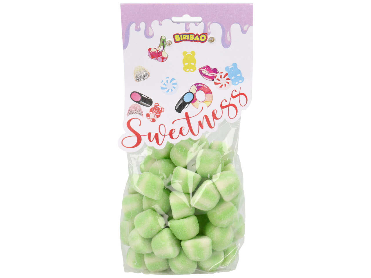 Biribao twist verde zuccherato 350gr