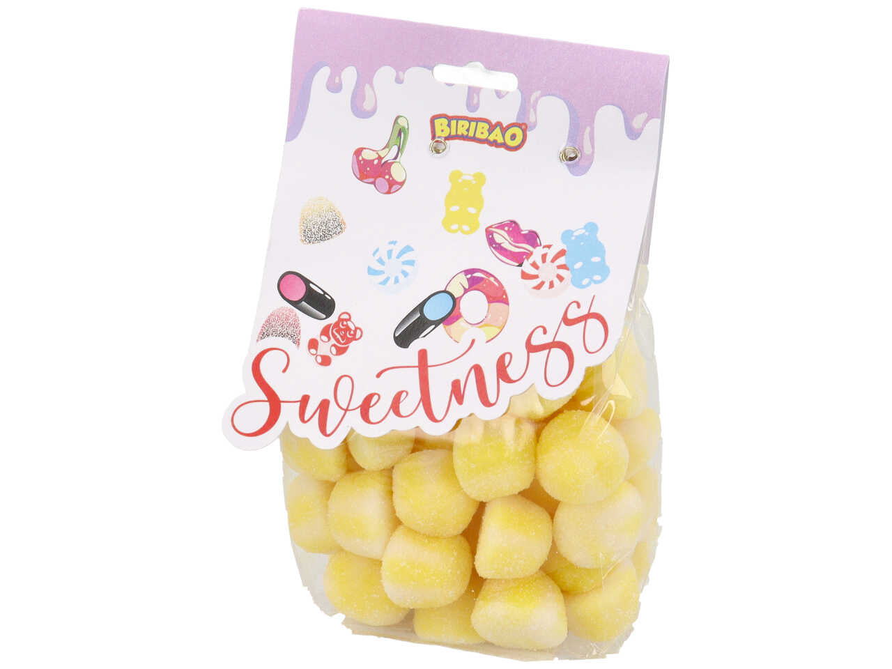 Biribao twist giallo zuccherato 350gr
