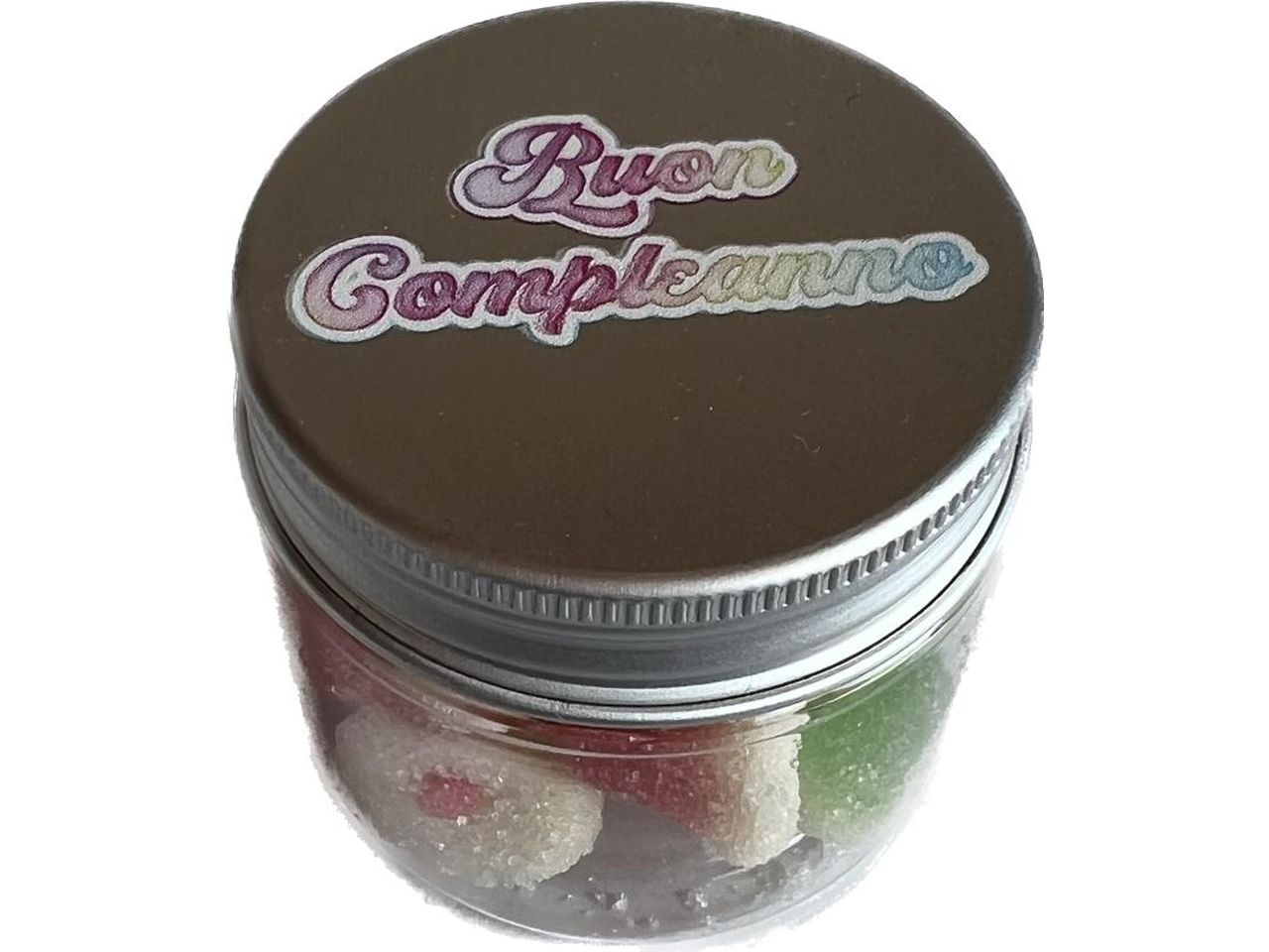 Marshmallow barattolo compleanno 50ml d.48mm