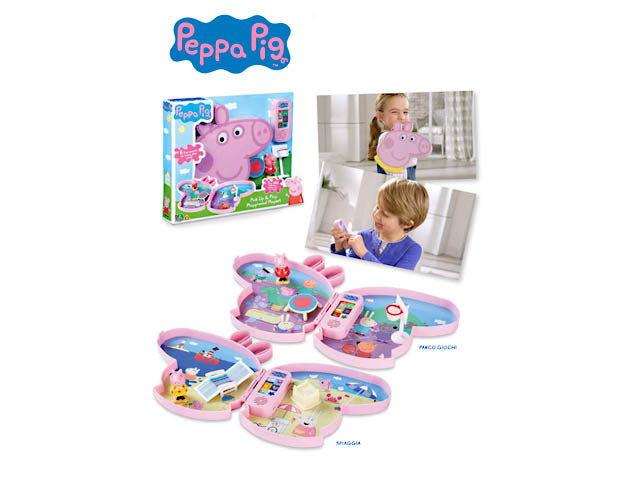 Peppa pig playset valig. asst ppc35000