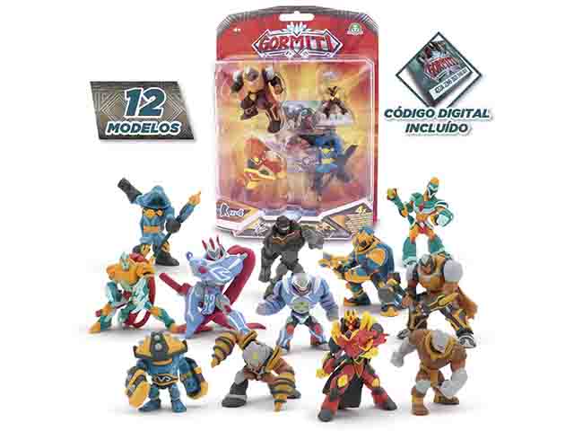 Gormiti minifigures 4 pezzi grm10000