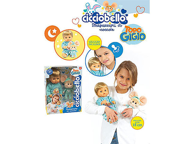 Cicciobello 30cm c/topo gigio ccb89000 $