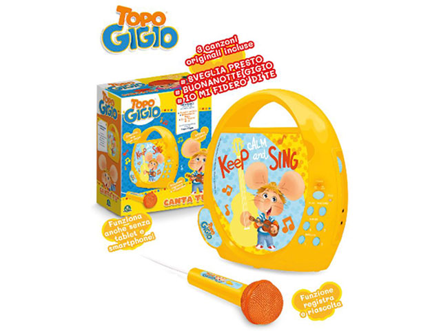 Topo gigio canta tu tpg27000 $