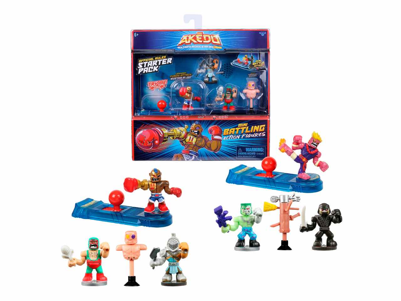 Akedo set 3 pers + acc.ake00000