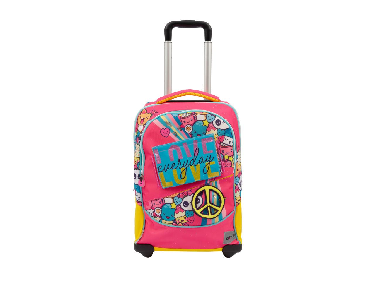 Gopop 23 trolley con 2 ruote love&peace