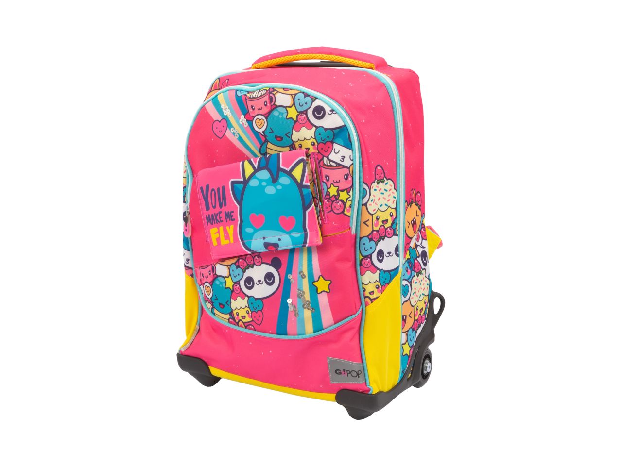 Gopop 23 trolley con 2 ruote love&peace