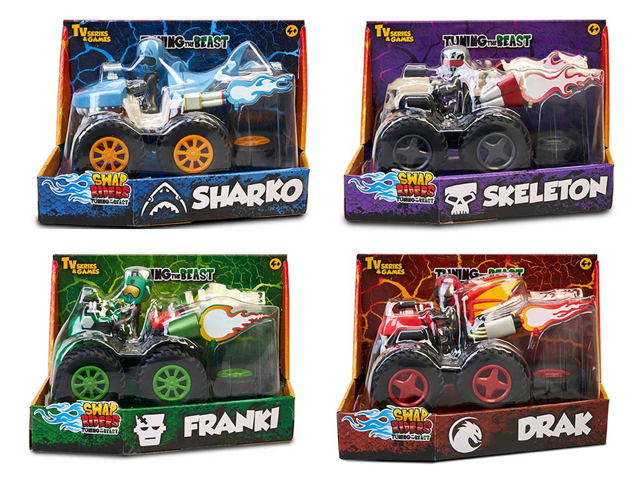 Swap riders quad - disponibile 4 assortimenti