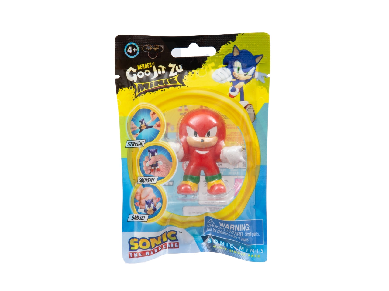 Grandi giochi sonic in versione goo jit zu minis alto 7cm disponibile in 8 modelli