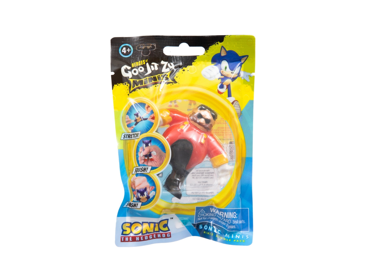 Grandi giochi sonic in versione goo jit zu minis alto 7cm disponibile in 8 modelli